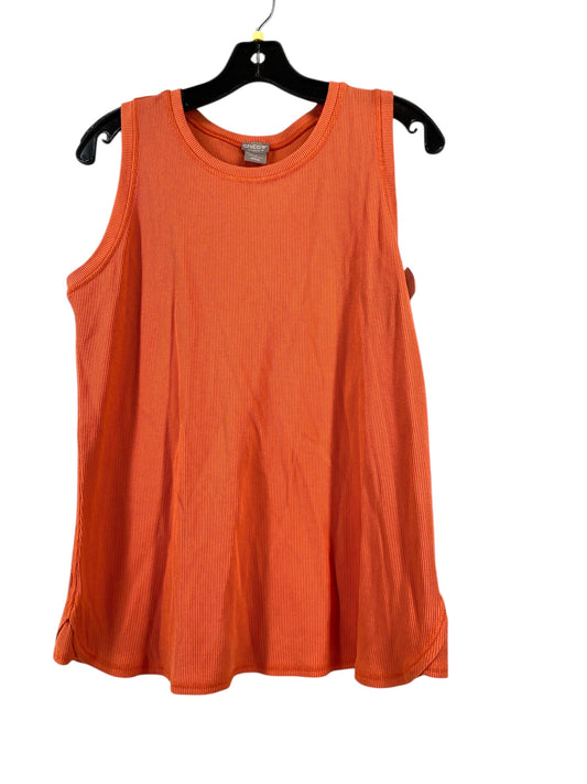 Top Sleeveless Basic By Chicos In Orange