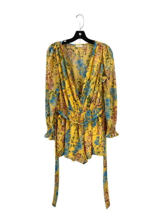 Romper By Clothes Mentor In Yellow, Size: S