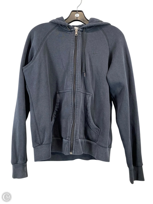 Athletic Jacket By Nike Apparel In Black, Size: L