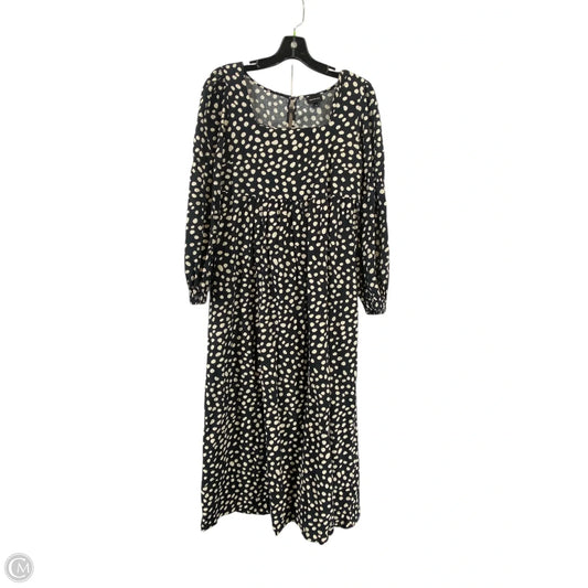 Dress Casual Maxi By Who What Wear In Polkadot Pattern, Size: S