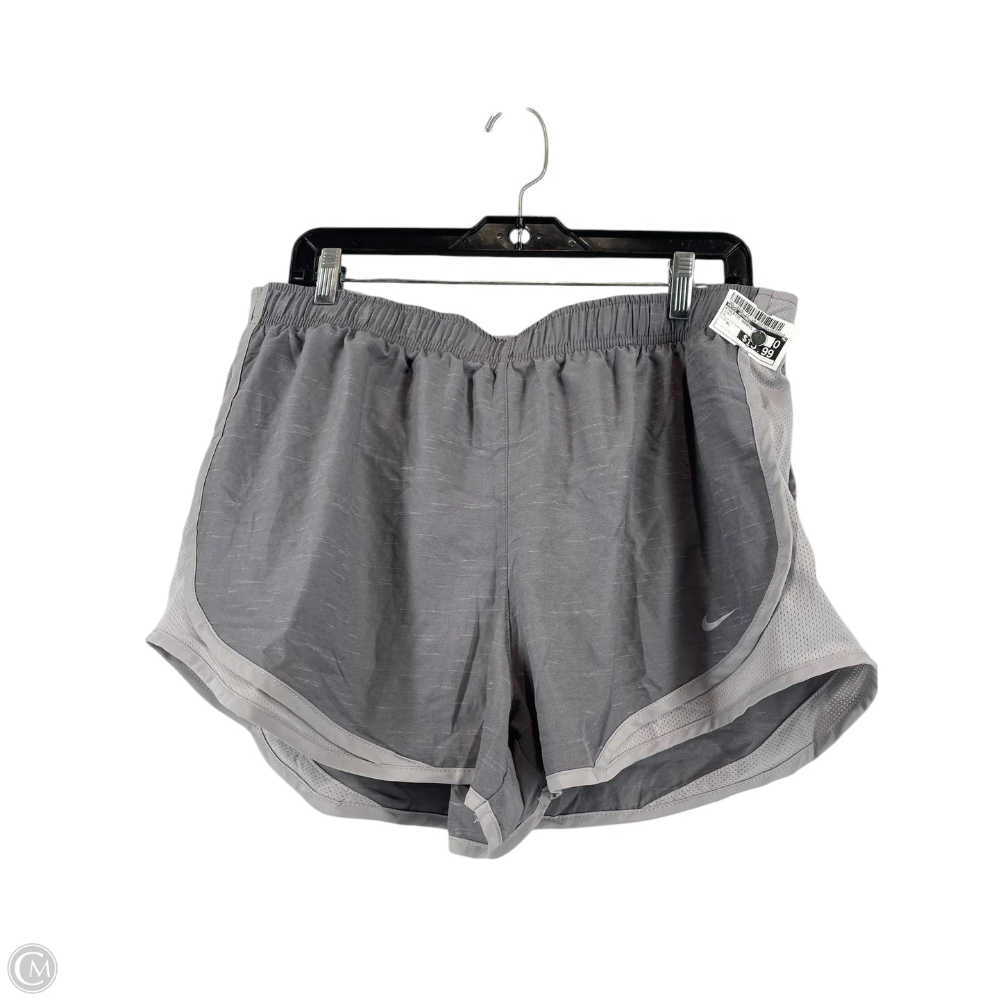 Athletic Shorts By Nike Apparel In Grey, Size: Xl