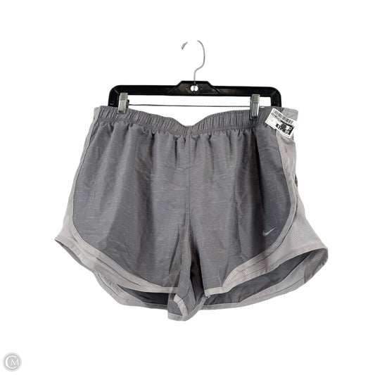 Athletic Shorts By Nike Apparel In Grey, Size: Xl