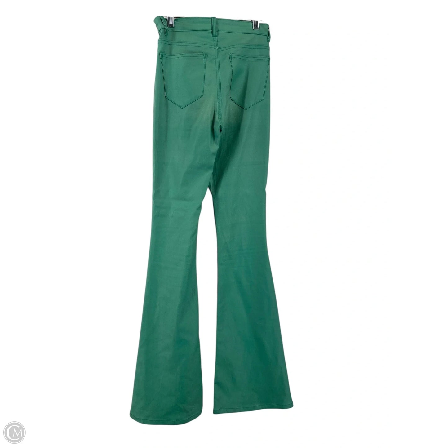 Jeans Flared By Clothes Mentor In Green, Size: S