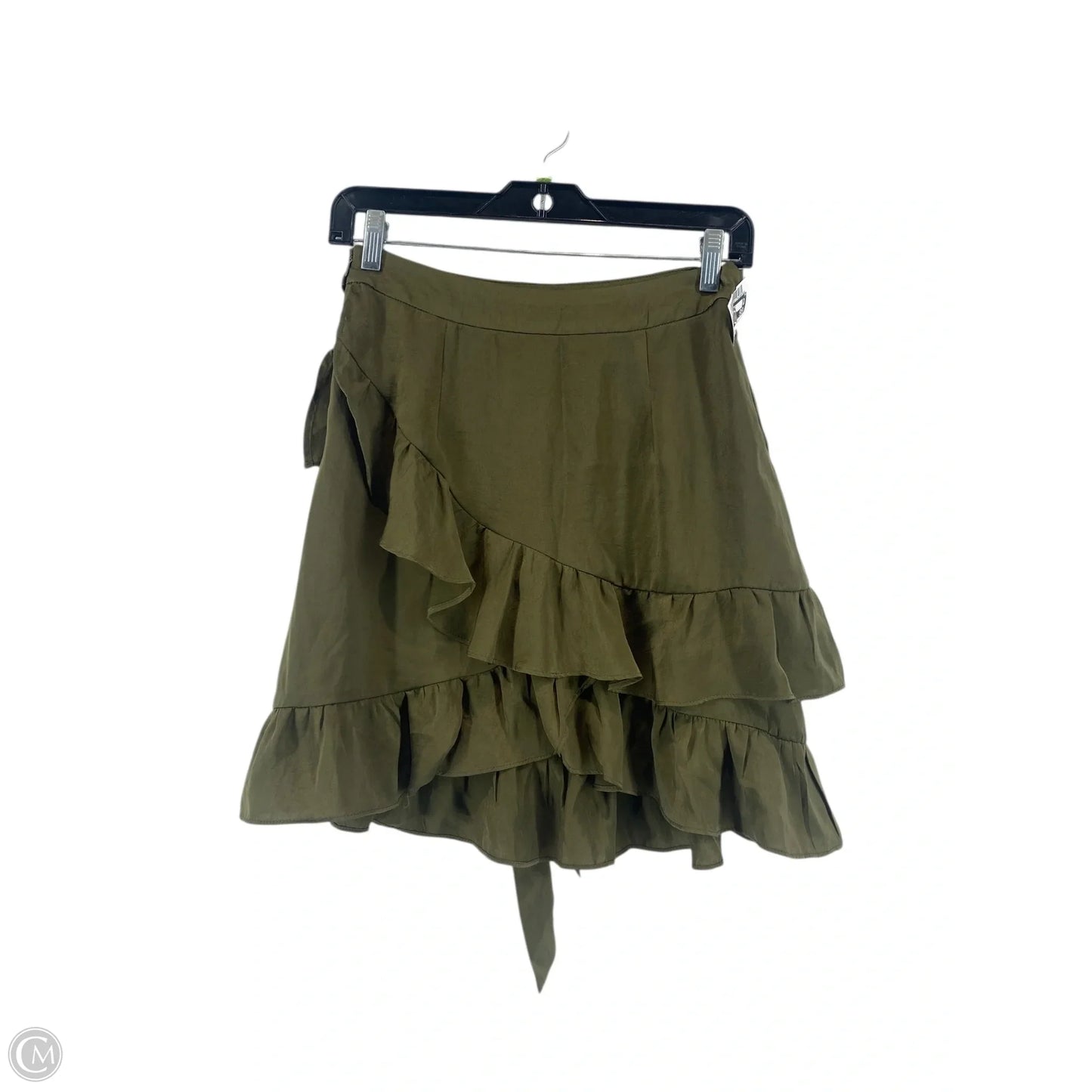 Skirt Mini & Short By Guess In Green, Size: S