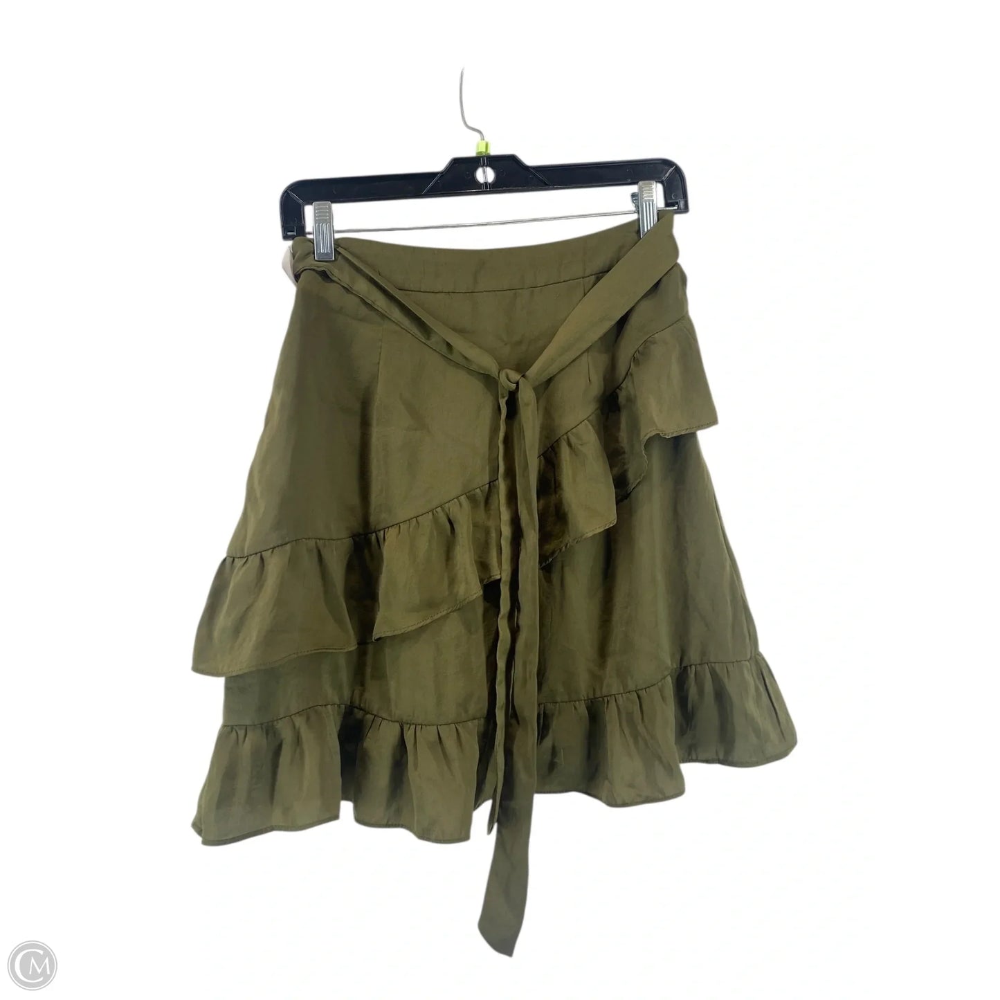 Skirt Mini & Short By Guess In Green, Size: S