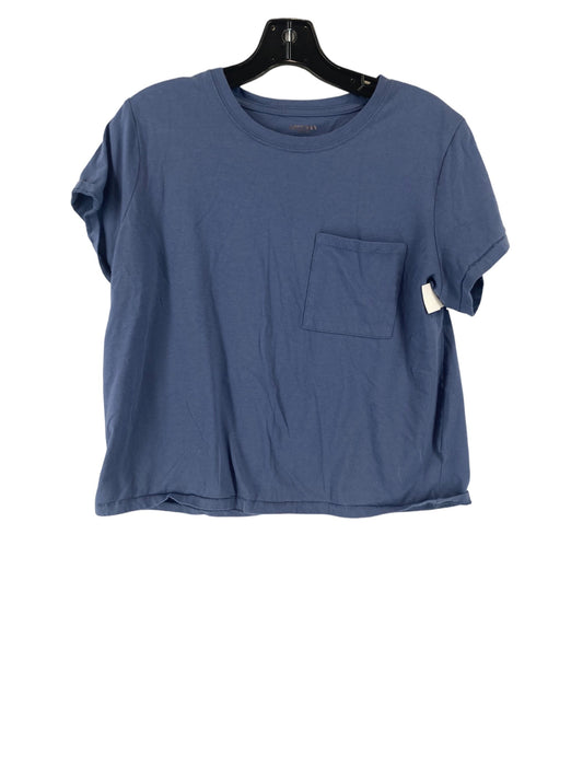 Blue Top Short Sleeve Arizona, Size Xl