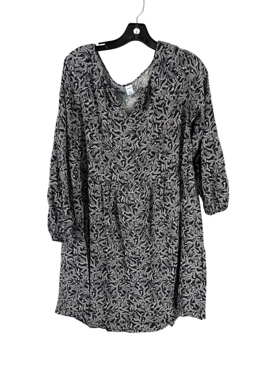 Dress Casual Short By Old Navy In Black & White, Size: L