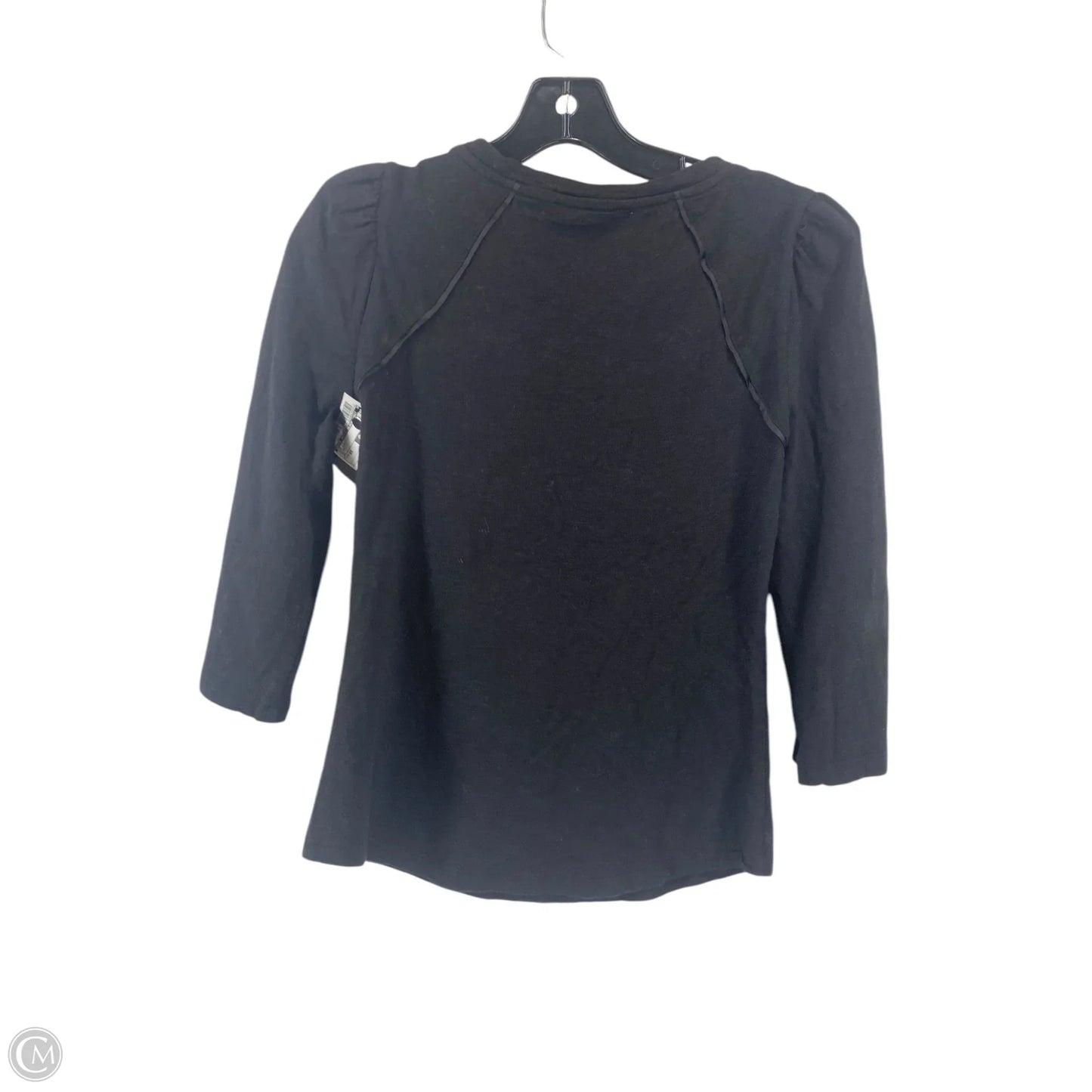Top Long Sleeve By White House Black Market In Black, Size: Xs