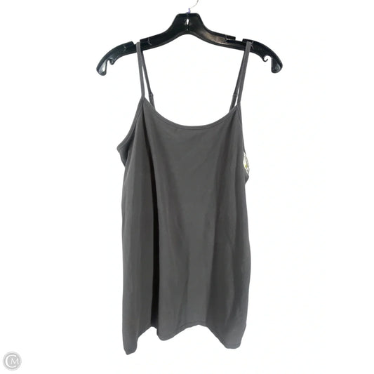 Top Sleeveless By Torrid In Grey, Size: L