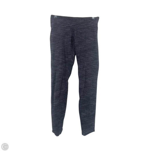 Athletic Leggings By Lululemon In Black & Grey, Size: 6