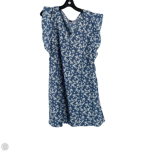 Dress Casual Short By Shein In Blue, Size: L