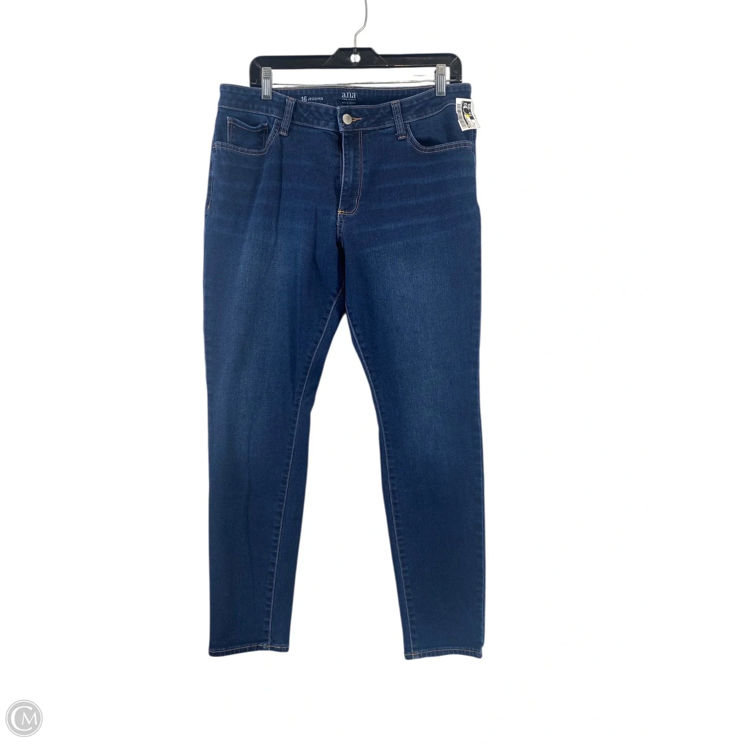 Jeans Jeggings By Ana In Blue Denim, Size: 16