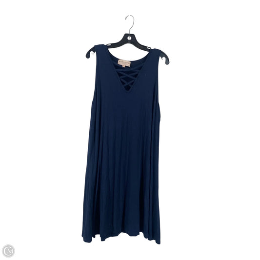 Dress Casual Short By Philosophy In Navy, Size: Xl