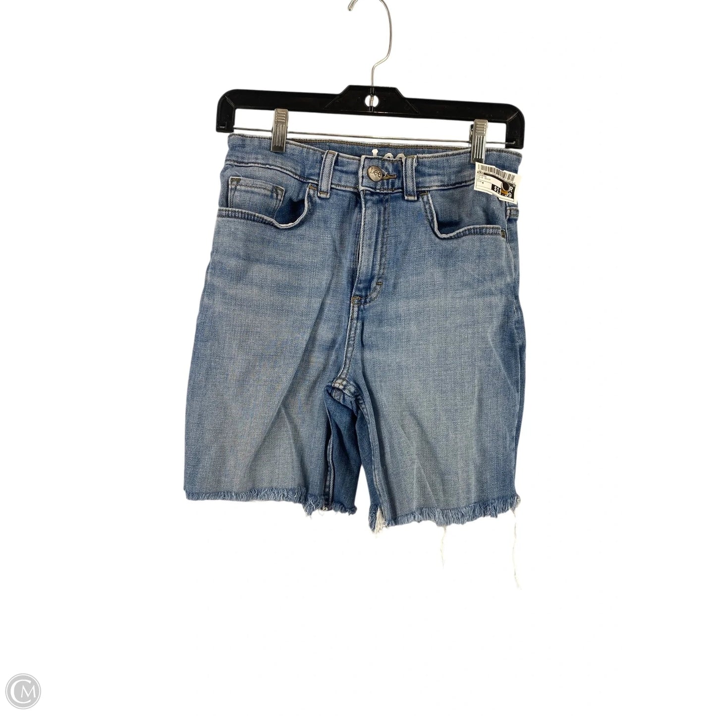 Shorts By Lee In Blue Denim, Size: 4
