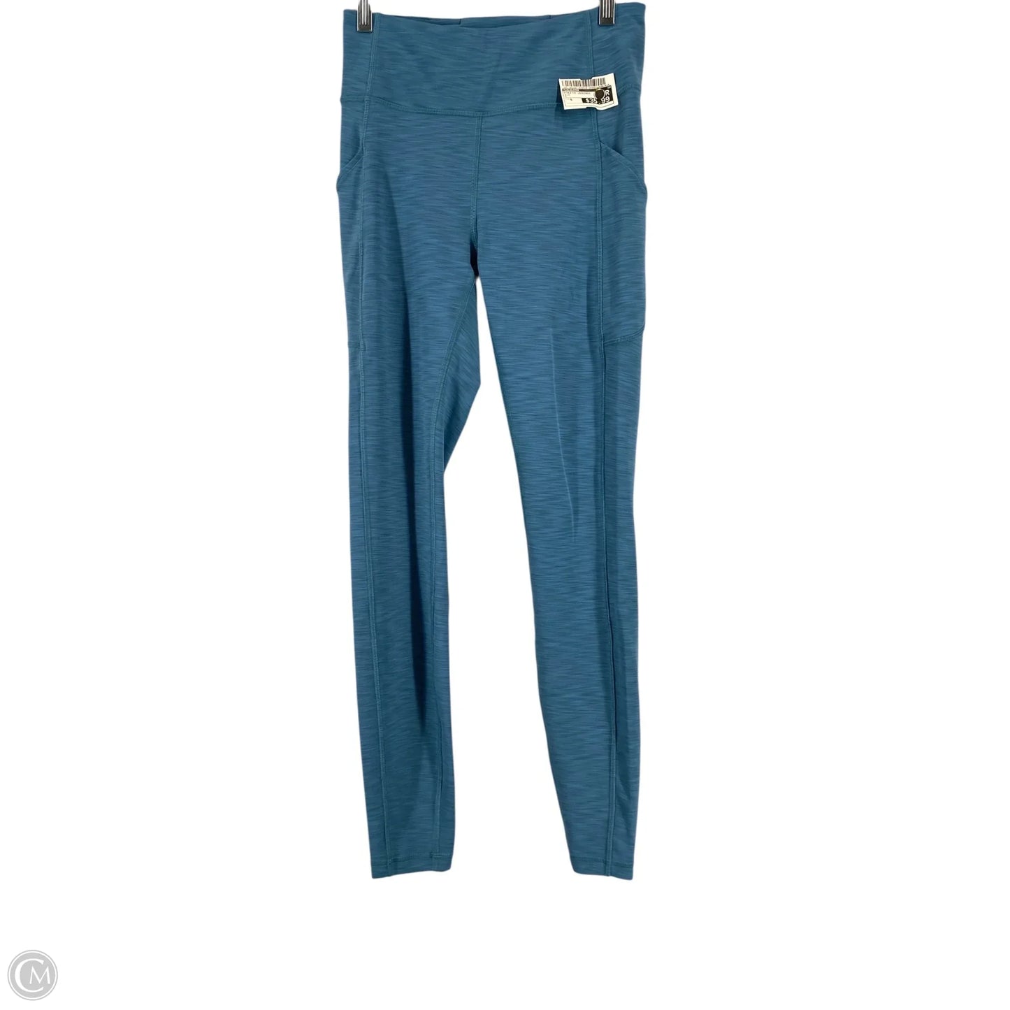 Athletic Leggings By Lululemon In Blue, Size: 6