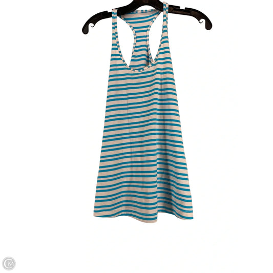 Athletic Tank Top By Lululemon In Striped Pattern, Size: 6
