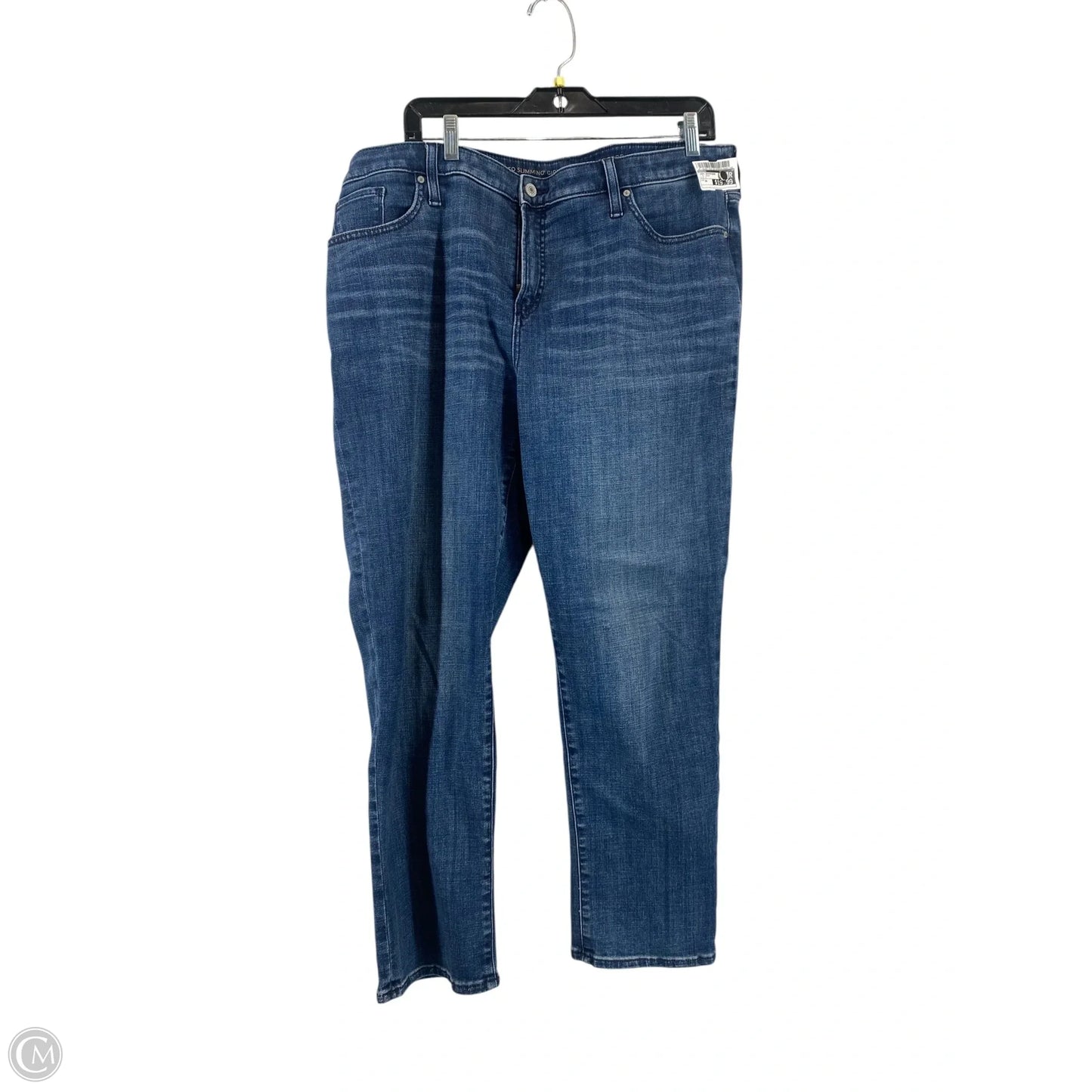 Jeans Boyfriend By Chicos In Blue Denim, Size: 16