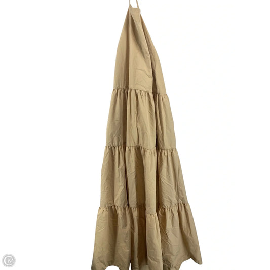 Dress Casual Maxi By Gap In Tan, Size: 16
