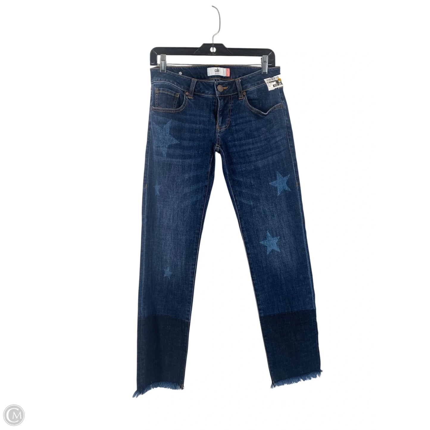 Jeans Boyfriend By Cabi In Blue Denim, Size: 0