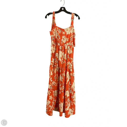 Dress Casual Maxi By Social Standard By Sanctuary In Floral Print, Size: S