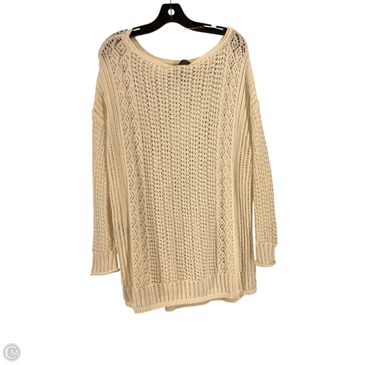 Top Long Sleeve By Chicos In White