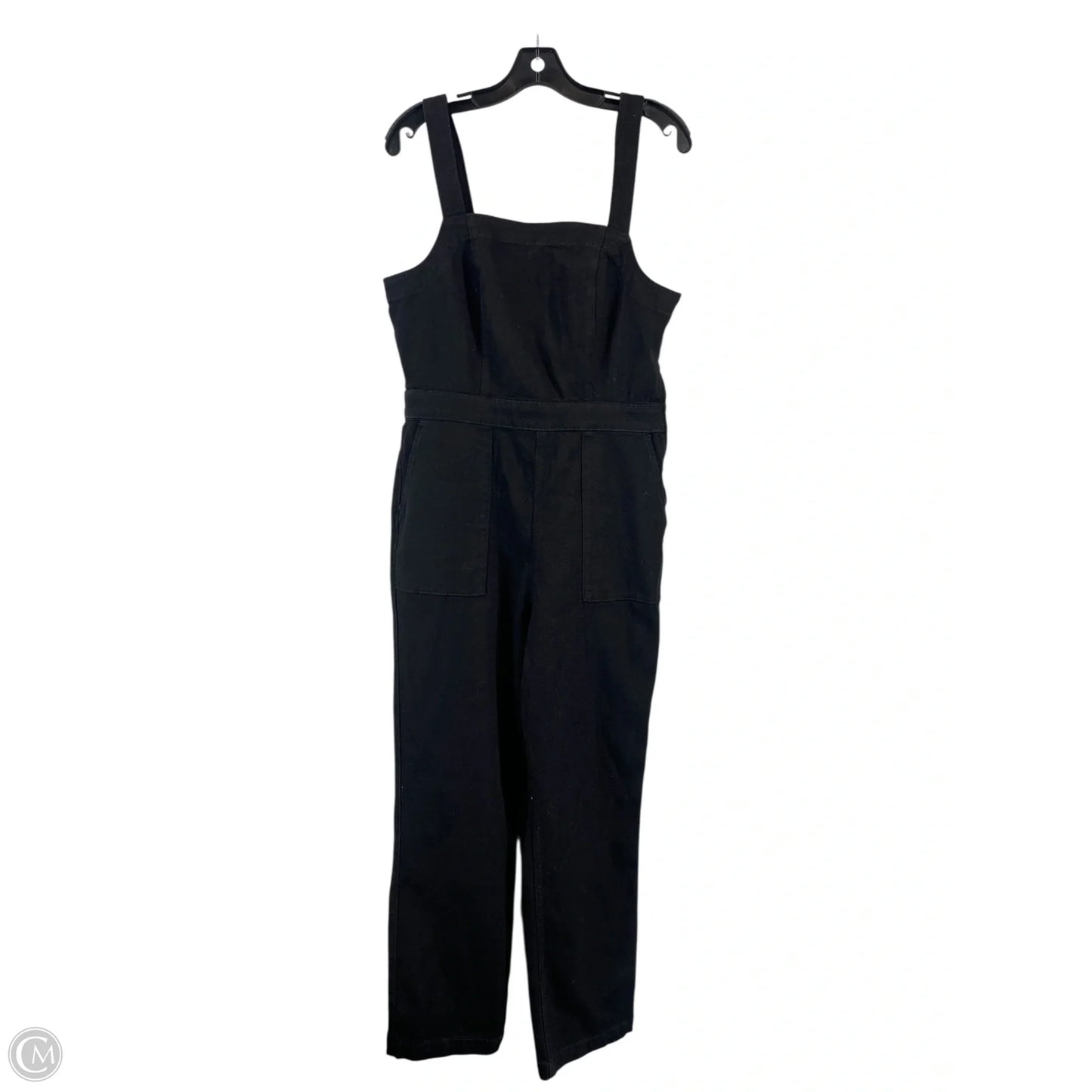 Jumpsuit By J. Crew In Black Denim, Size: 10