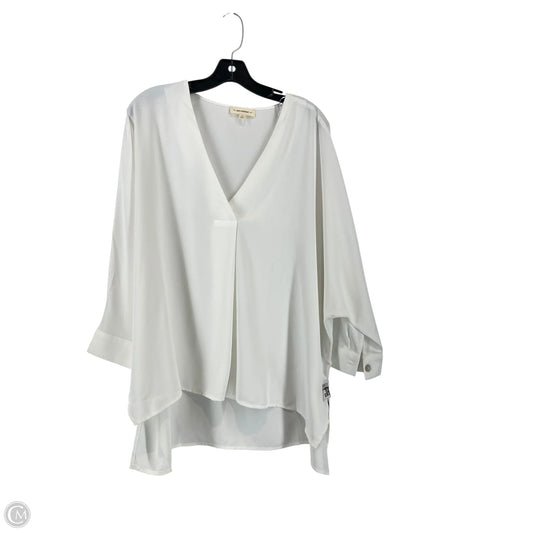 Top Long Sleeve By Eesome In White, Size: M