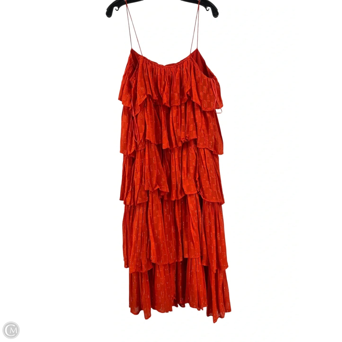 Dress Casual Maxi By Anthropologie In Red, Size: L