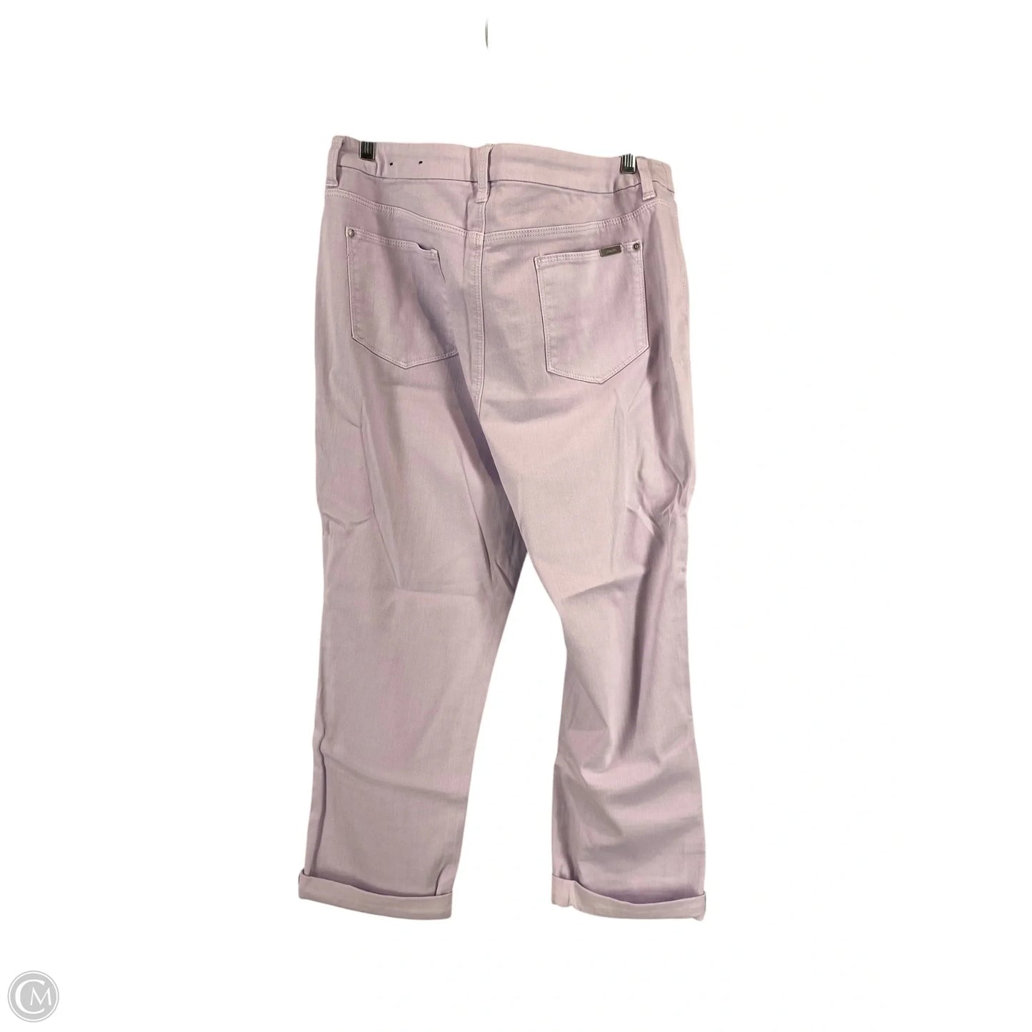 Pants Cropped By Chicos In Purple, Size: 2