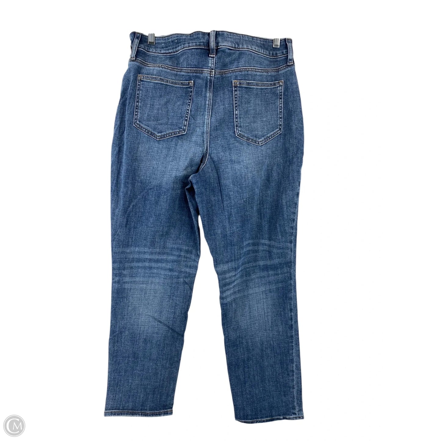 Jeans Cropped By Chicos In Blue Denim, Size: 2