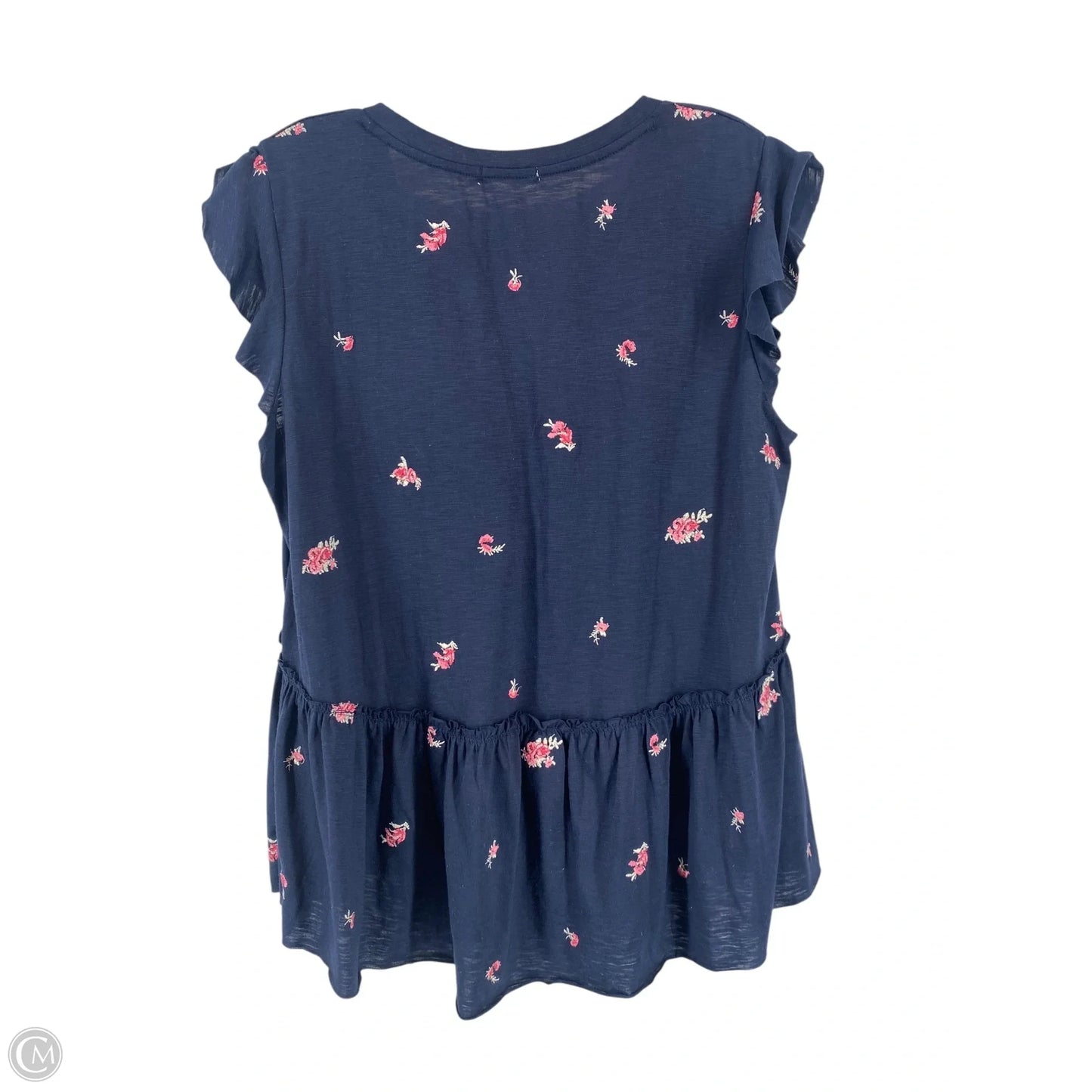 Top Sleeveless By Mi Ami In Navy, Size: Xl