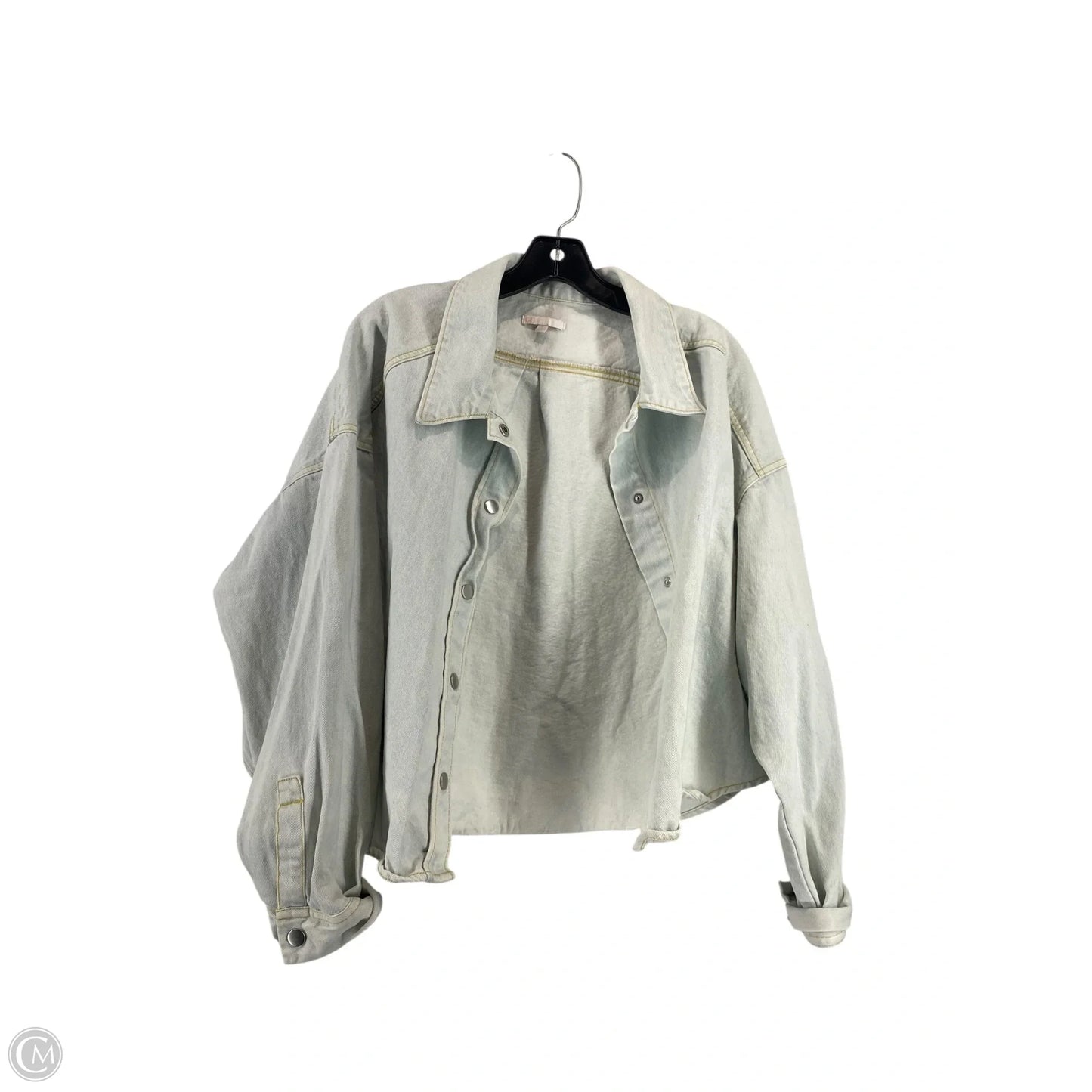 Jacket Denim By Gianni Bini In Blue Denim, Size: L