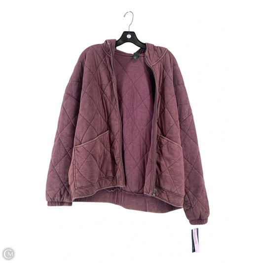 Jacket Puffer & Quilted By Wild Fable In Purple, Size: Xl