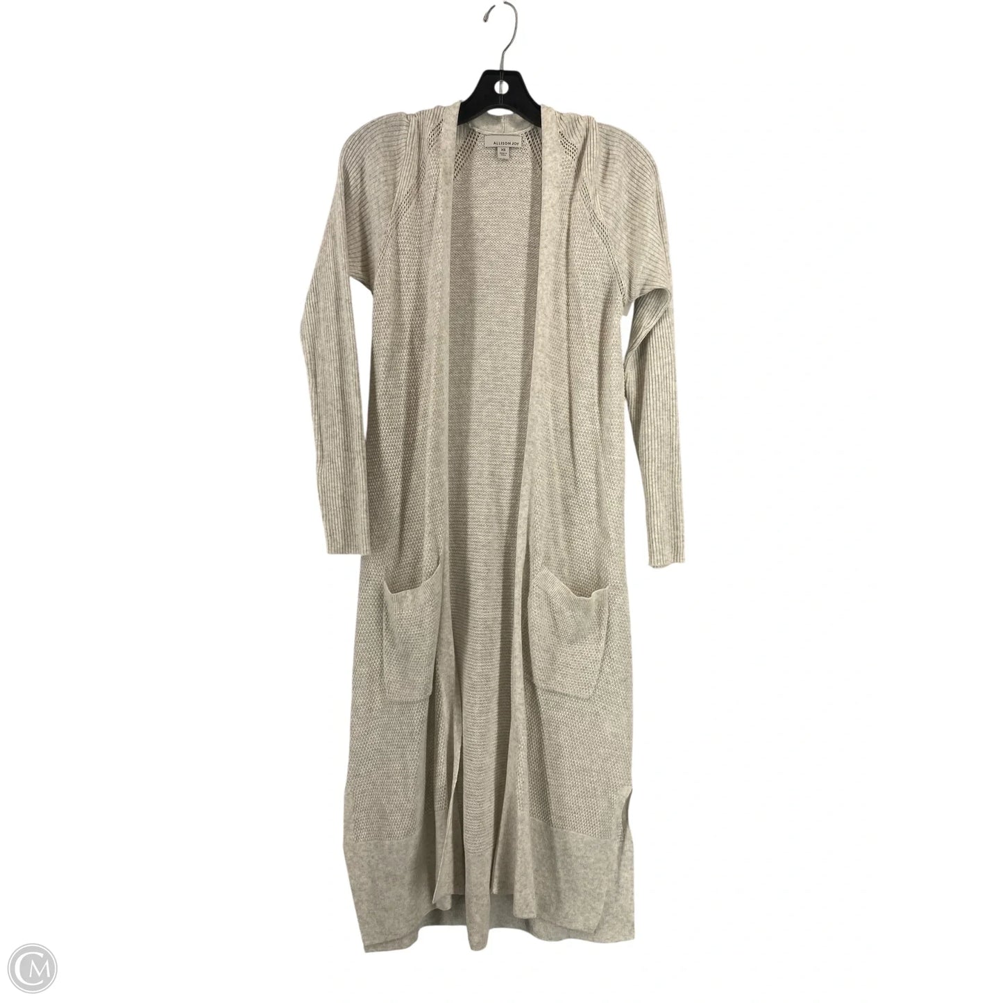 Cardigan By Allison Joy In Grey, Size: Xs