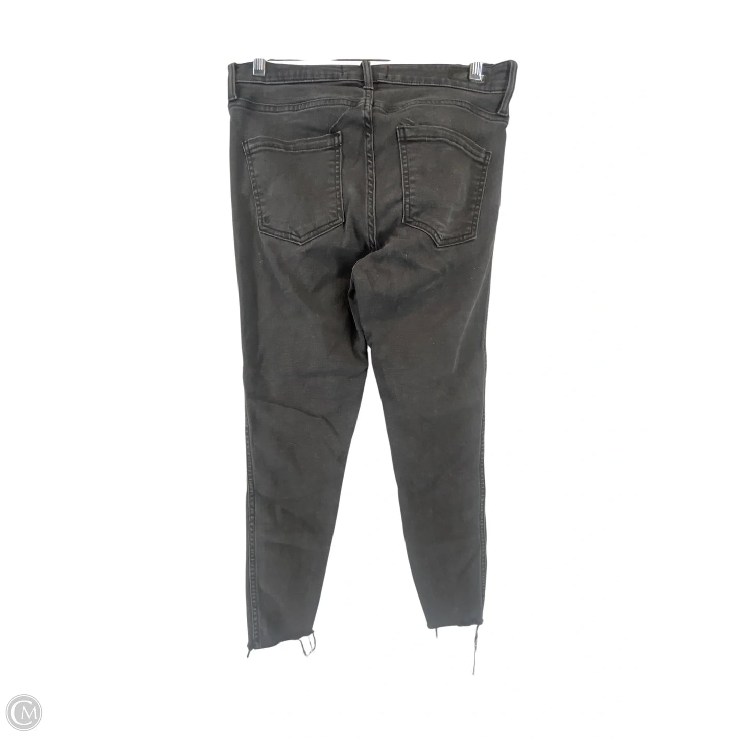 Jeans Skinny By Kut In Black Denim, Size: 4