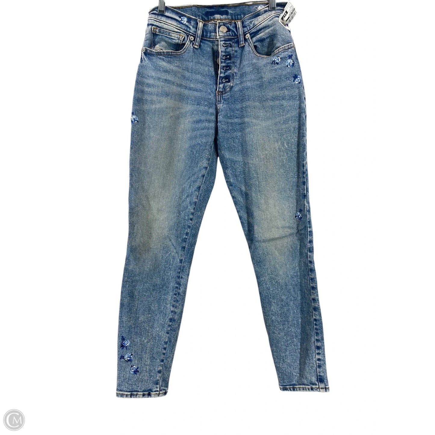 Jeans Skinny By Lucky Brand In Blue Denim, Size: 2