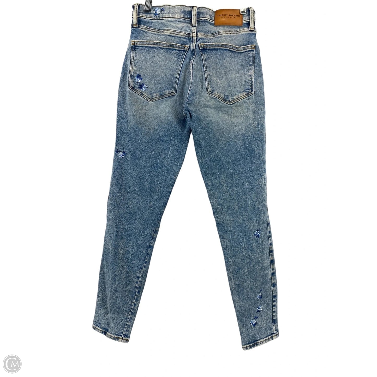 Jeans Skinny By Lucky Brand In Blue Denim, Size: 2
