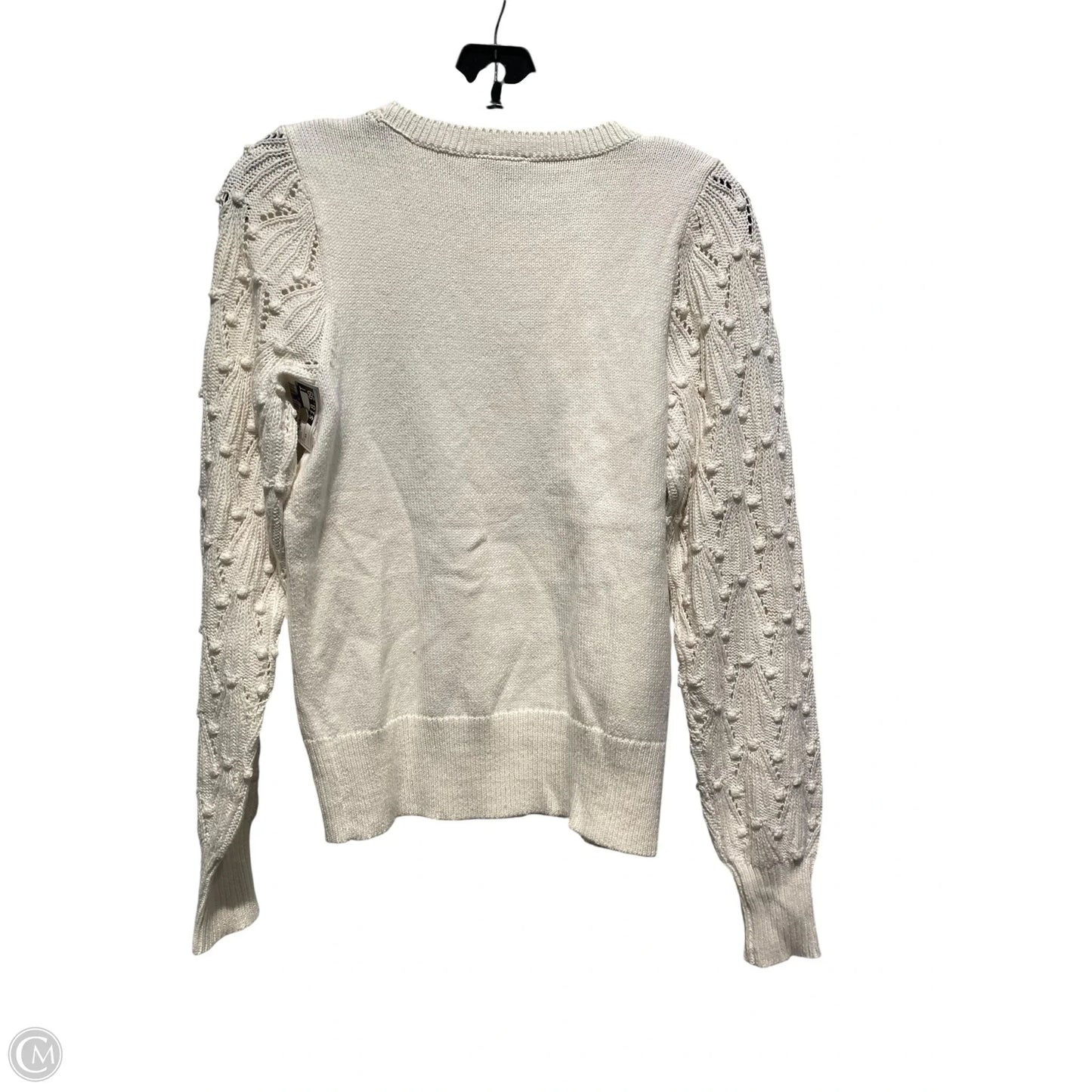 Sweater By Ann Taylor In Cream, Size: Xs