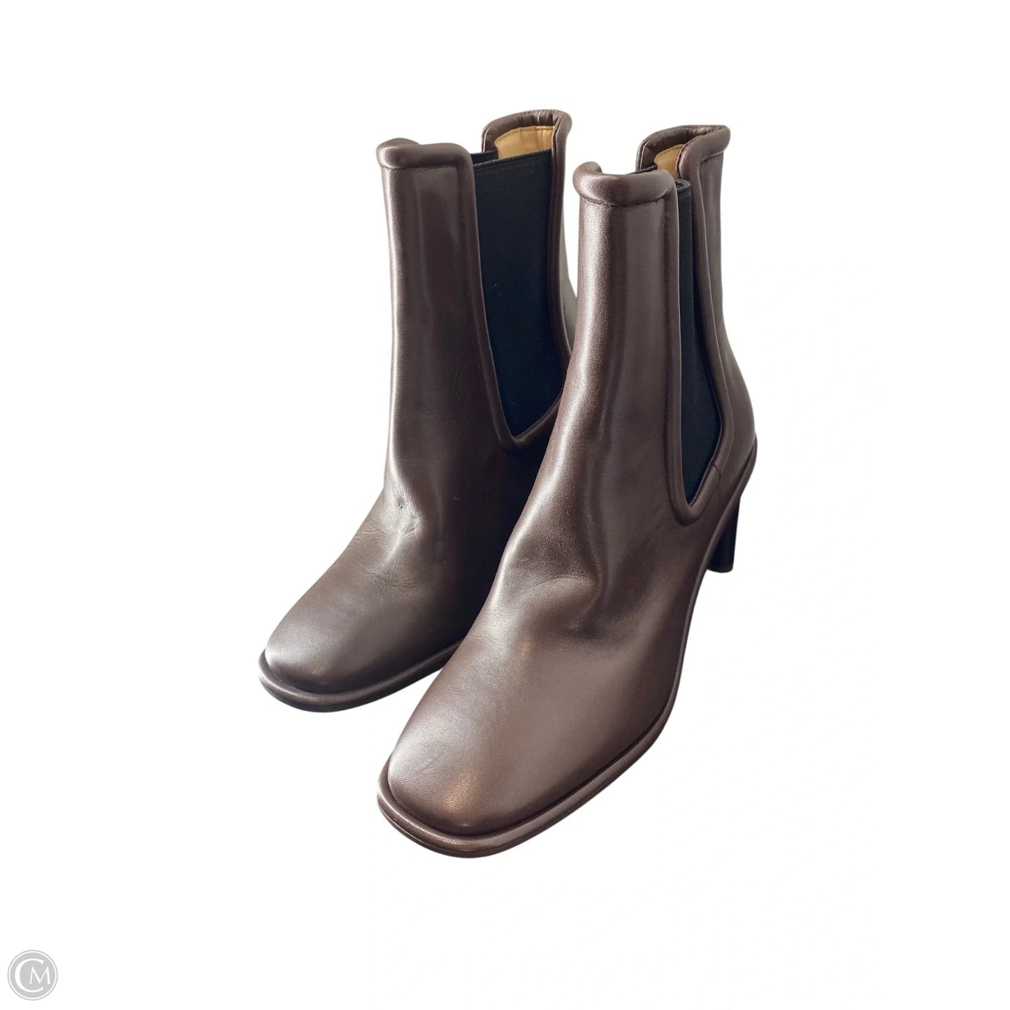 Boots Designer By Coach In Brown, Size: 8.5