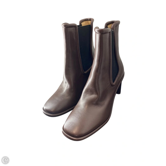 Boots Designer By Coach In Brown, Size: 8.5