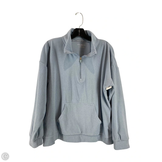 Sweatshirt Collar By Marc New York In Blue, Size: Xl