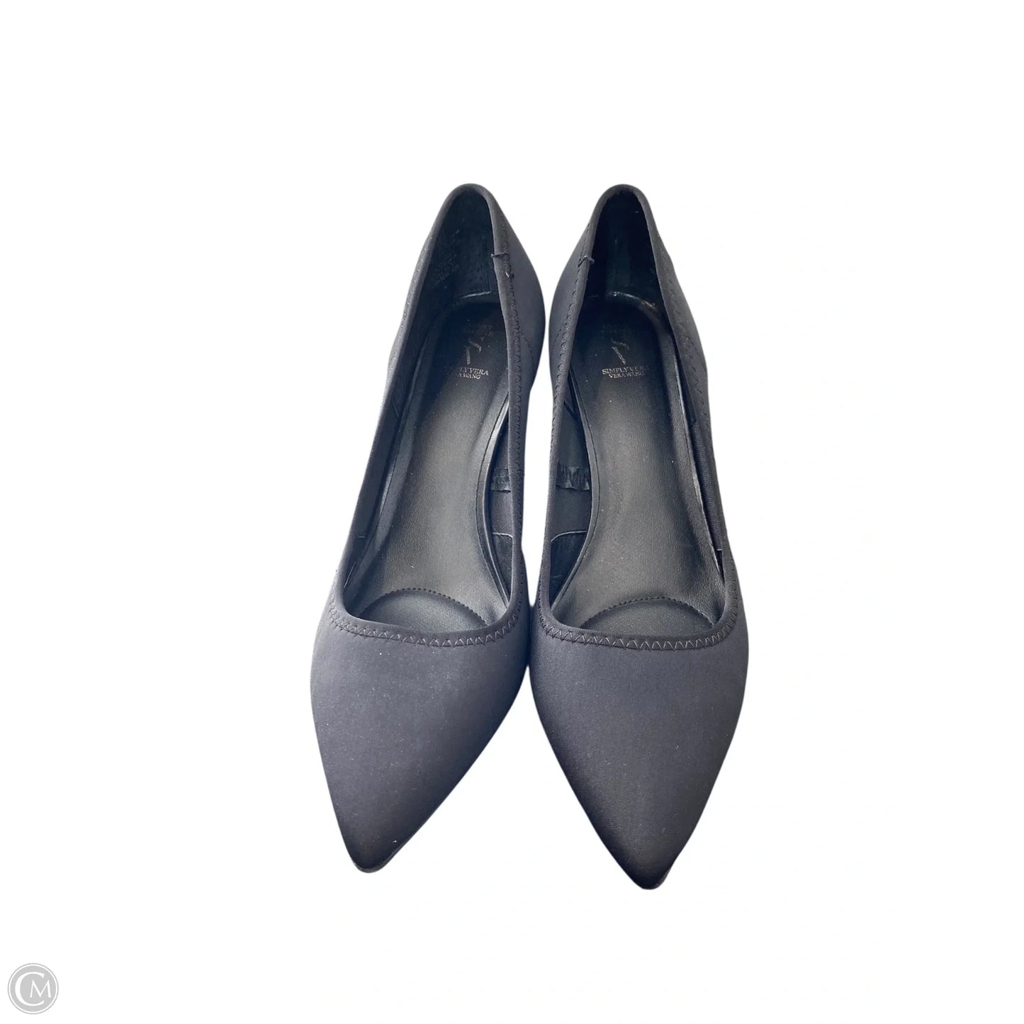 Shoes Heels Stiletto By Simply Vera In Black, Size: 9.5