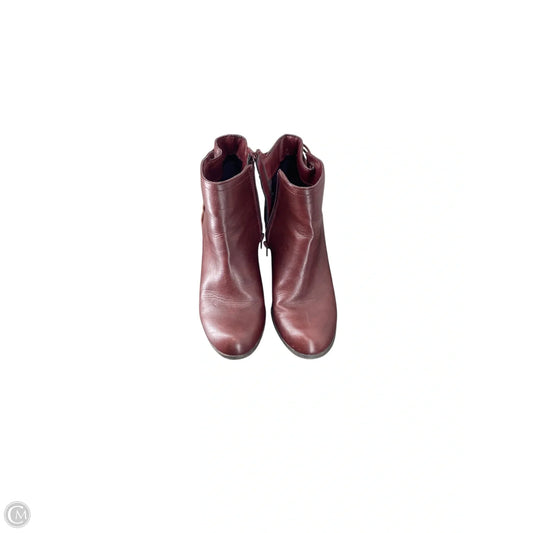 Boots Ankle Heels By Madden Girl In Red, Size: 7.5