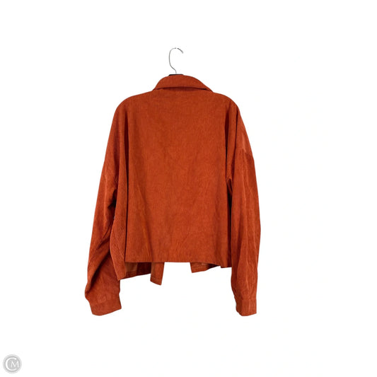 Jacket Other By Shein In Orange, Size: 3x
