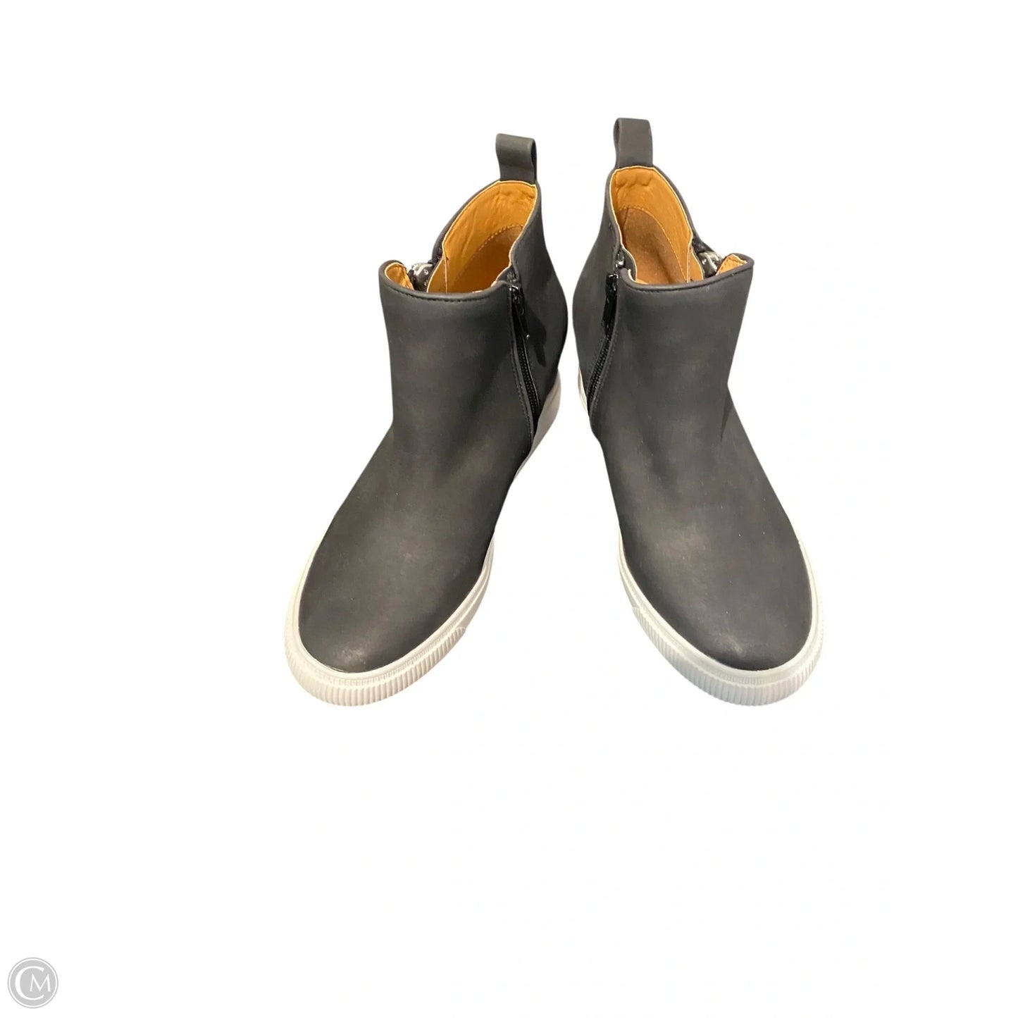 Boots Ankle Flats By Report In Black, Size: 7