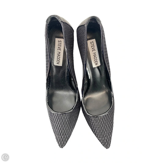 Shoes Heels Stiletto By Steve Madden In Black, Size: 7.5