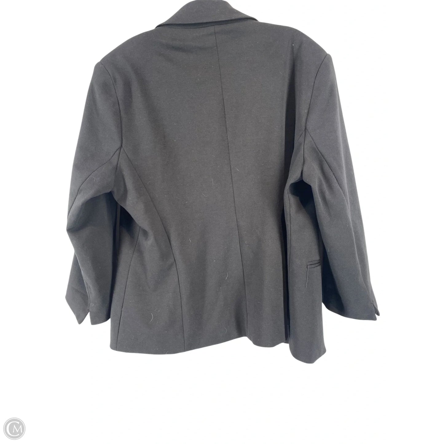Blazer By Nicole By Nicole Miller In Black, Size: Xl