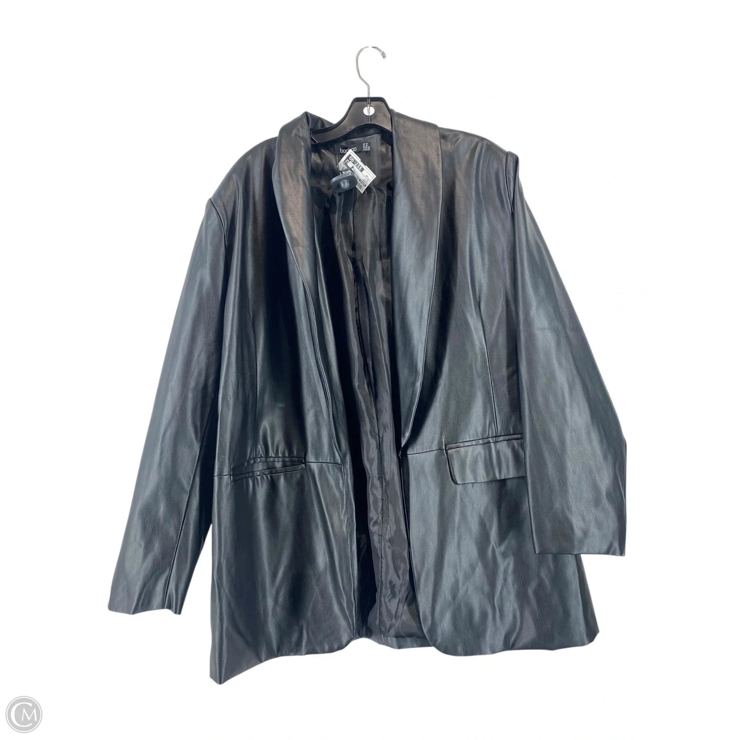 Blazer By Boohoo Boutique In Black, Size: 10