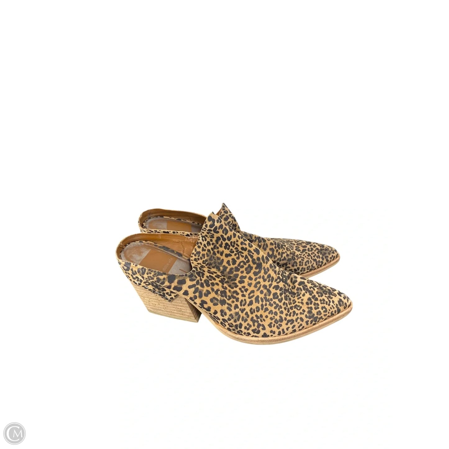 Boots Ankle Heels By Dolce Vita In Animal Print, Size: 6