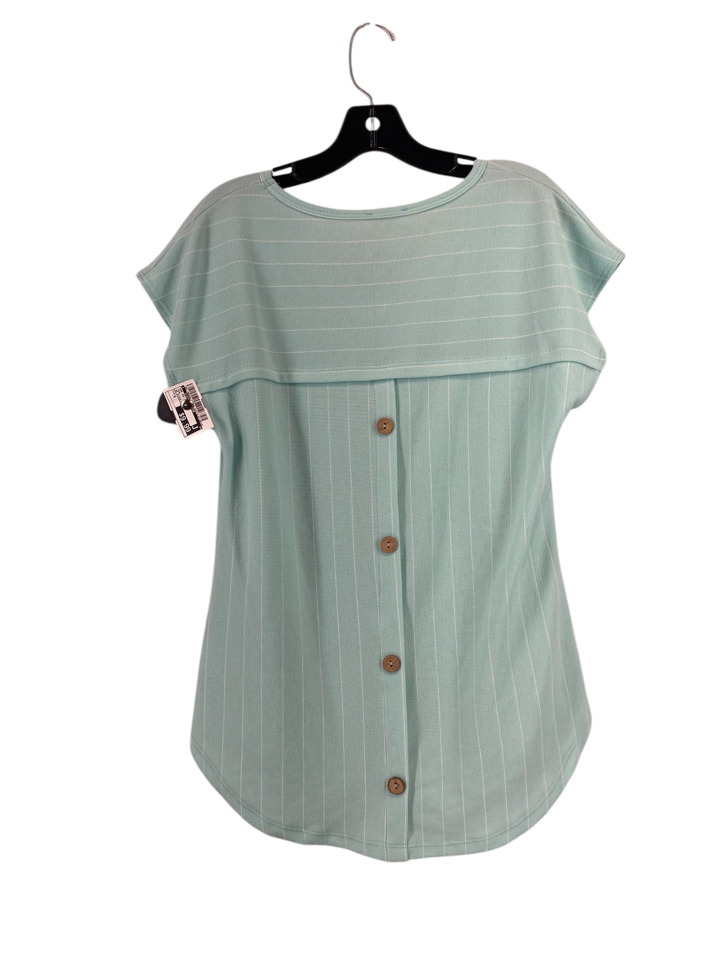 Top Short Sleeve By Clothes Mentor In Teal, Size: S